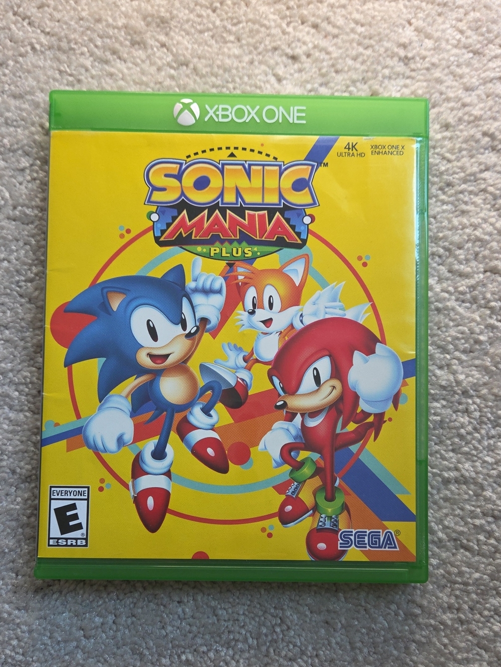 Sonic Mania Plus (Xbox One) - Yellow Cover by